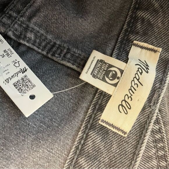 Madewell Denim High-Waist Straight Mini Skirt in Northboro Wash Size 26 NWT - Picture 6 of 7